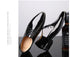 Elegant Oxford Dress Shoes for Men - Luxurious Patent Leather Formal Footwear for Weddings and Office Events, Sizes 38-48, Soft Rubber Outsole and Pointed Toe Design